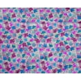 thumbnail image 4 of oneOone Polyester Lycra Fabric Watercolor Floral Decor Fabric Printed BTY 56 Inch Wide, 4 of 4