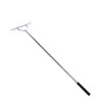 thumbnail image 1 of Garden Rake, 11 Tines Easy Assembly Versatile 56.5in Length Wide Head Rake  for Loosening Soil, 1 of 7