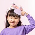 thumbnail image 4 of Detangling Hair Brush with Gentle Scalp Massage, Compact Travel Size for Kids and Adults, 4 of 4