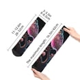 thumbnail image 2 of Bingfone Bird 2 Design Patterned Men's Women's Casual Cotton Socks, 2 of 5