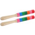 thumbnail image 2 of 1 Pair Music Rhythm Sticks Percussion Instrument Sticks Wooden Percussion Instrument Rhythm Sticks, 2 of 9