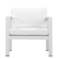 thumbnail image 5 of Pangea Home Karen Modern Aluminum Outdoor Chair in Powder Coated White, 5 of 6
