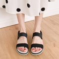 thumbnail image 2 of Vedolay Women's Heeled Sandals Sandals for Women Walking Slippers with Arch Support Anti-Slip Comfortable Shoes,Black 8, 2 of 5