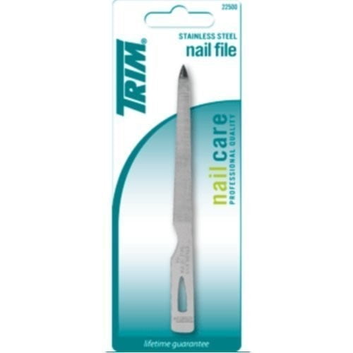 Trim Nail File Stainless Steel, 5"