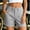 Gray, variant on Women's Cargo Capris Baeitkot Women's Solid Color High Waisted Casual Cargo Capris with Pockets Khaki S