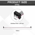 thumbnail image 2 of 5 Pcs Flat Ribbon Cable, 2.54mm Pitch 12mm Width 100cm Long 10 Pin, 2 of 5