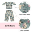 thumbnail image 4 of Disney Clothes Baby Girls Printed Fleece Sweatshirt and Pants Set – Minnie Mouse, Marie, Stitch, Pooh & Toy Story Outfit Set (12M–24M), 4 of 7