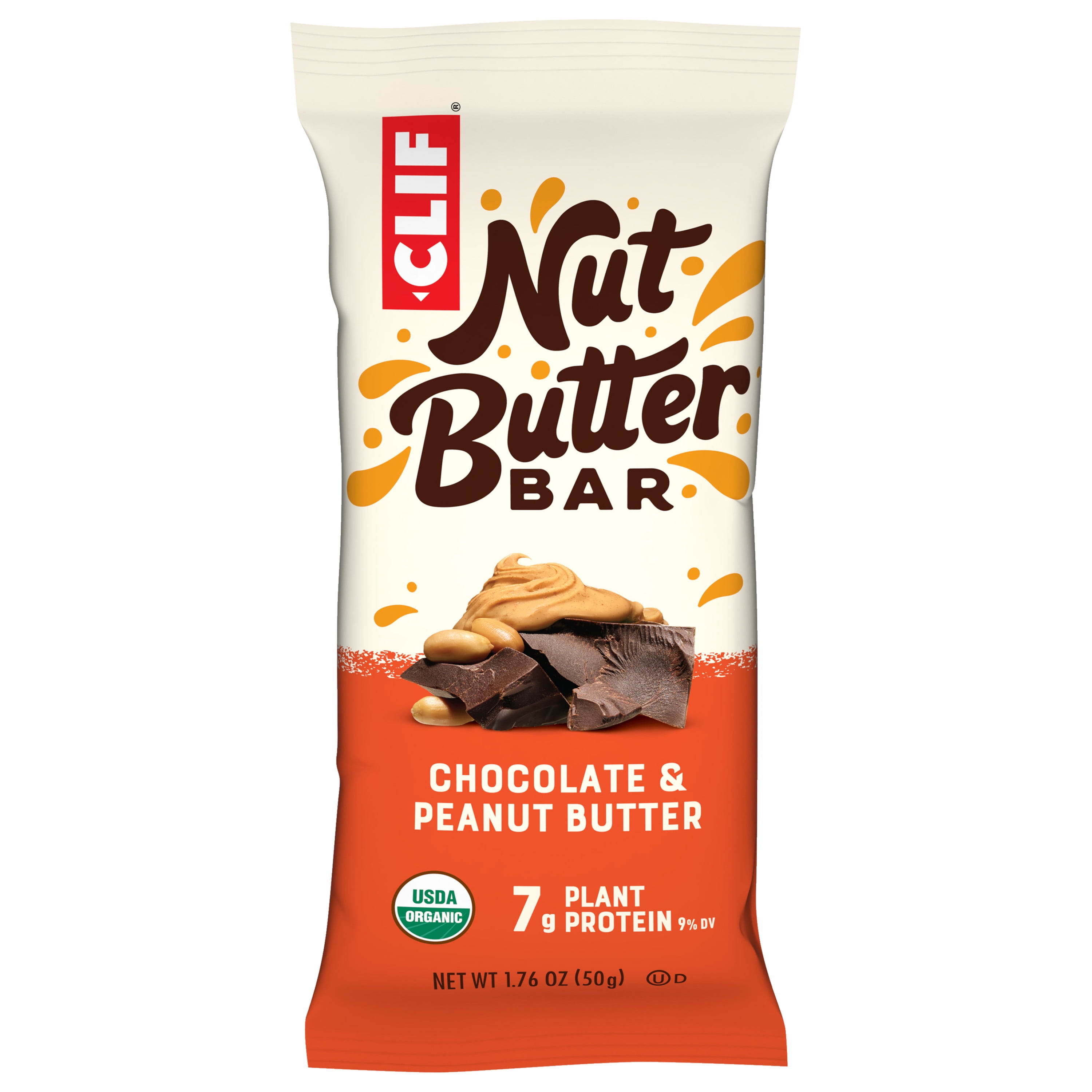 CLIF Bar® Chocolate & Peanut Butter Nut Butter Bar 1.76 oz. Wrapper