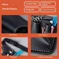 thumbnail image 5 of Stylist Tool Belt – Leather Shears and Scissor Holster – Hairdresser Tool Holder for Hair Cutting Essentials（Only waist bag）, 5 of 5