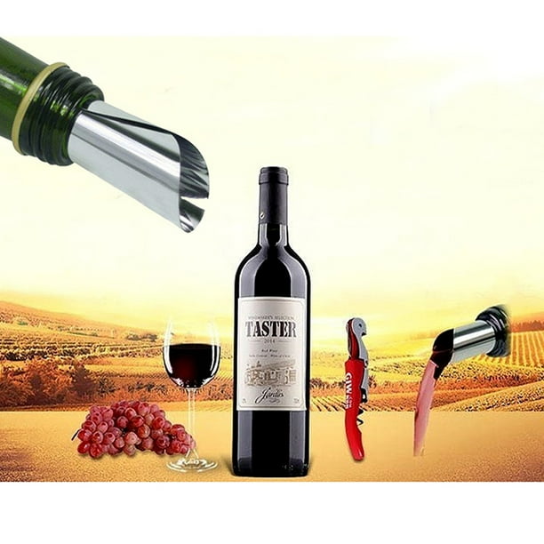 Wine Pourer Disc Foldable Flexible Drip Stop Pour Spouts Disk Drop