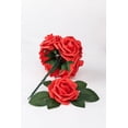 thumbnail image 3 of GoDecor 50pcs Fleurs Artificielles Fausses Roses Décorations de Fête, 3 of 6