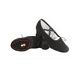 thumbnail image 3 of Daeful Kids Wear Resistant Comfort Chunky Heel Jazz Shoes Dancing Casual Round Toe Dance Shoe Light Pumps, 3 of 7