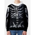 thumbnail image 2 of Fortnite, Boys Licensed Cosplay Hoodie, Skull Trooper, Sizes XS-XXL, 2 of 7