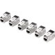 thumbnail image 1 of Paquete de 6 conectores RJ45 blindados Trendnet Keystone Jack TC-K06C6A Cat6A, 1 of 9