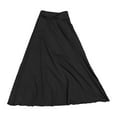 thumbnail image 5 of EDFBUYKRS Female Skirts Tutu Skirt Women Fashion Solid Casual Elegant Ruffled High Waist Long Sport Dress, 5 of 8