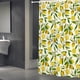 thumbnail image 4 of Cortina de Ducha Limón Fruta Hojas Verdes 180 x 180 cm Cortina de baño de Tela, 4 of 5