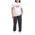 thumbnail image 5 of CafePress - Cool Flamingoes Women's Light Pajamas - Women's Short Sleeve Print T-Shirt and Pants Light Cotton Pajama Set, 5 of 7