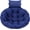 Navy Blue, variant on Gray Egg Chair Cushion Hanging Basket Chair Replacement 45x45 Hammock Basket Swing Waterproof Cushion Hanging Swing Pads with Headrest for Indoor Outdoor Porch Backyard Patio Garden