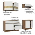 thumbnail image 4 of Cocina Integral 200cm Marrón/Blanco MADESA Glamy 07, 4 of 5