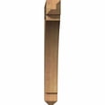 thumbnail image 2 of Ekena Millwork 3 1/2"W x 24"D x 28"H Thorton Craftsman Smooth Bracket, Western Red Cedar, 2 of 13
