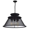 thumbnail image 1 of CWI Lighting 9745P20-5-219 Lustre 5 Lumières avec Finition Noir Rougeâtre, 1 of 5