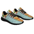 thumbnail image 6 of Fall Autumn Thanksgiving Pumpkin Thankful Grateful Blessed Shoes Sneakers for Women Men Black Size 9, 6 of 7