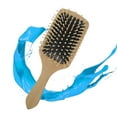 thumbnail image 3 of Wooden Hair Brush Massage Comb Large Paddle Combs for All Hair, 3 of 8