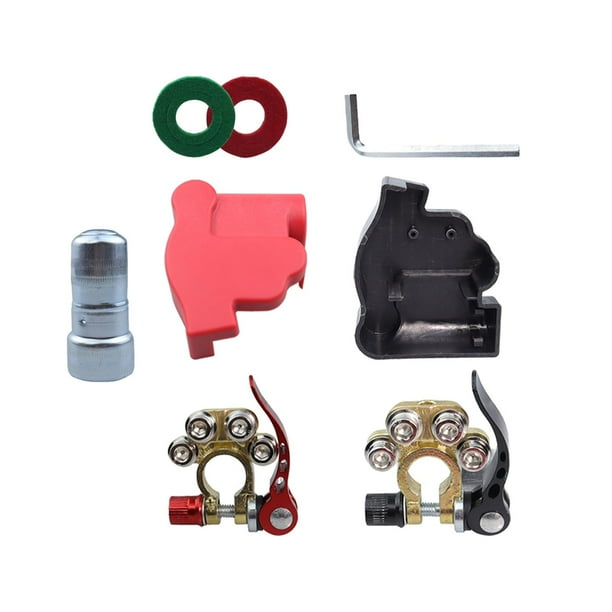 Herramienta de desconexión compatible con conector de terminal de batería de automóvil, fácil de montar en el automóvil Estilo F