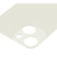 thumbnail image 3 of Replacement Back Glass With 3M Adhesive Compatible For iPhone 13 Mini (No Logo / Large Camera Hole) (Starlight), 3 of 6