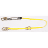MSA 6' Workman Single Leg Energy-Absorbing Adjustable Lanyard With 36C Snap Hook Harness, Anchorage Connections And Tie-Back Connection