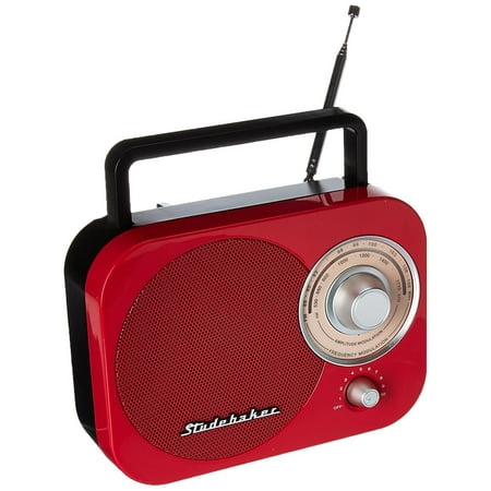 Am Fm Radio, Red Small Player Speaker Outdoor Portable Fm-am