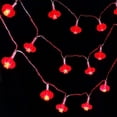thumbnail image 1 of LINLIN Christmas Light String, Red Hanging Lanterns String Lights Battery Operated Chinese New Year String Lights for Spring Festival, Christmas, 1 of 8