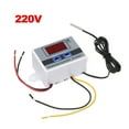 thumbnail image 3 of Temperature Intelligent Digital Microcomputer Temperature Controller with LED-Display Mini Thermostat Switch Heating/Cooling Temperature Control Switch with Water-resistant Sensor, 3 of 7