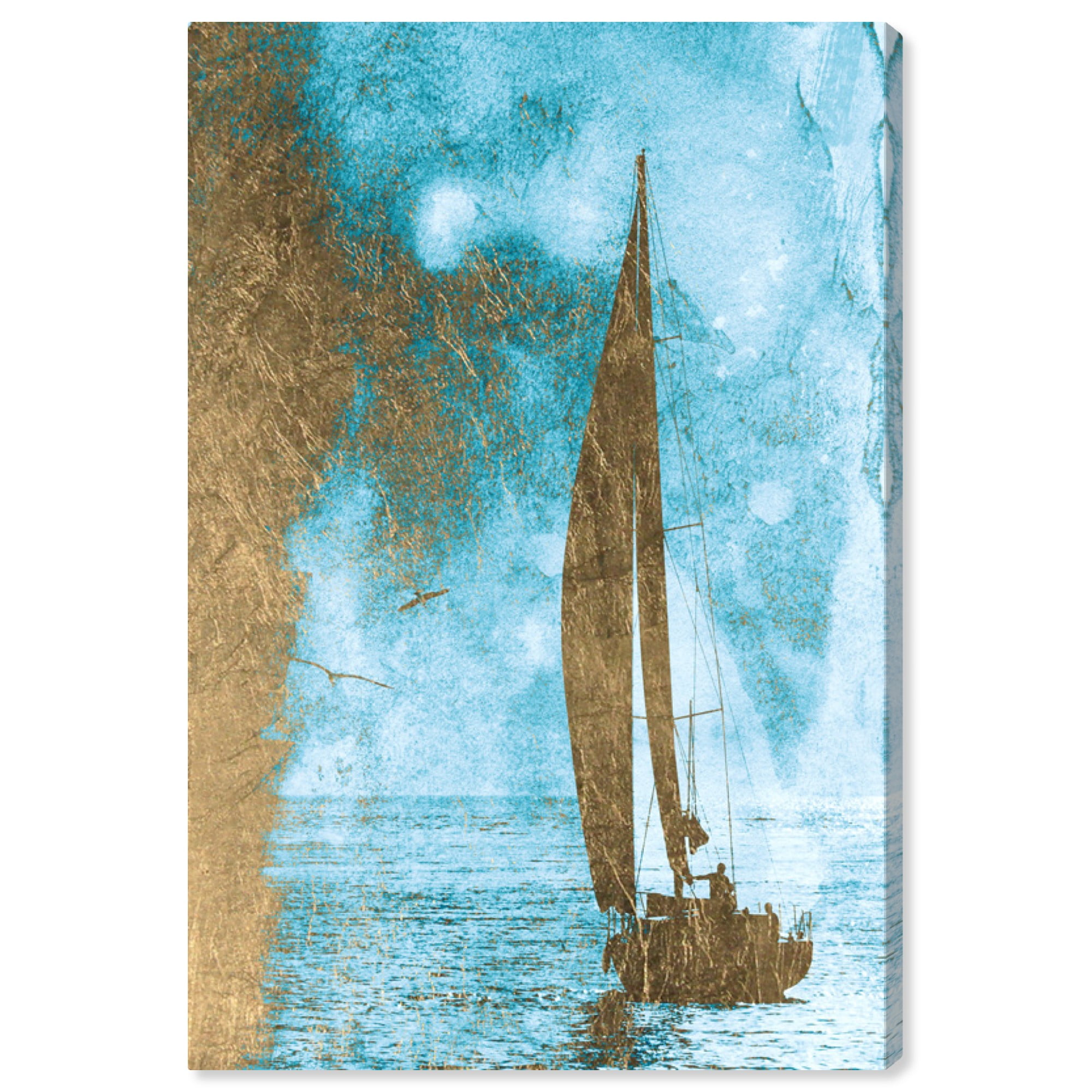 Runway Avenue Nautical and Coastal Wall Art Canvas Prints 'Sails of