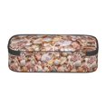 thumbnail image 5 of Uemuo Colorful Seashells Printed Large Pencil Case, Big Capacity Pencil Pouch Stationery Pen Bag, Storage High Capacity Bag Pouch Holder Box Organizer, Marker Pen Case, 5 of 9