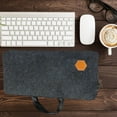 thumbnail image 6 of Zxpjkyu 87 Key Keyboard Case for Mechanical Keyboards Gaming PC Keyboard Storage Bag Dark Gray, 6 of 9
