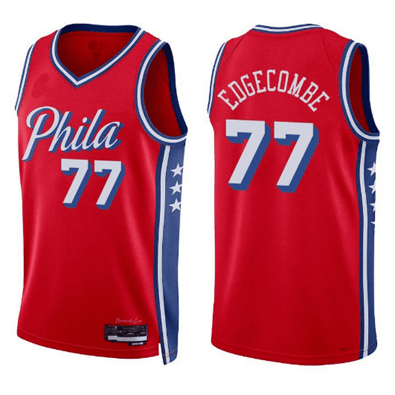 V. J. Edgecombe Philadelphia Red Basketball Sports