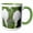 Green/White, variant on 3drose, Beargrass Blooms, Whitefish Range, Montana - Us27 Cha1566 - Chuck Haney, 11oz Two-tone Yellow Mug