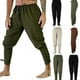 thumbnail image 4 of Camisa retro medieval renacentista con cordones, tops de vendaje, pantalones de caballero con volantes, moda para hombres, disfraz vintage, manga larga mullida, 4 of 5