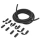 thumbnail image 4 of Manguera de combustible y aceite de 5 metros, accesorio AN6‑6AN, adaptador de extremo recto trenzado de nailon de acero inoxidable, 45°, 90°, 180°, 4 of 12