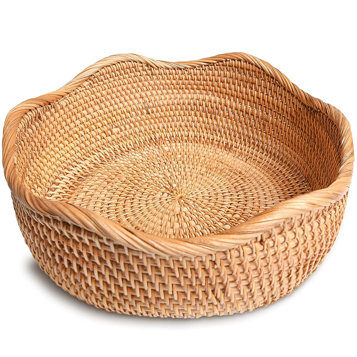 Large Wooden Handmade Bowl With Handle Large Handmade Bowl With Handle Large Handmade Basket Large Handmade Wooden Basket