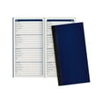 thumbnail image 3 of Adams - Password journal - tape-bound -  - 48 pages - white paper - navy cover, 3 of 3