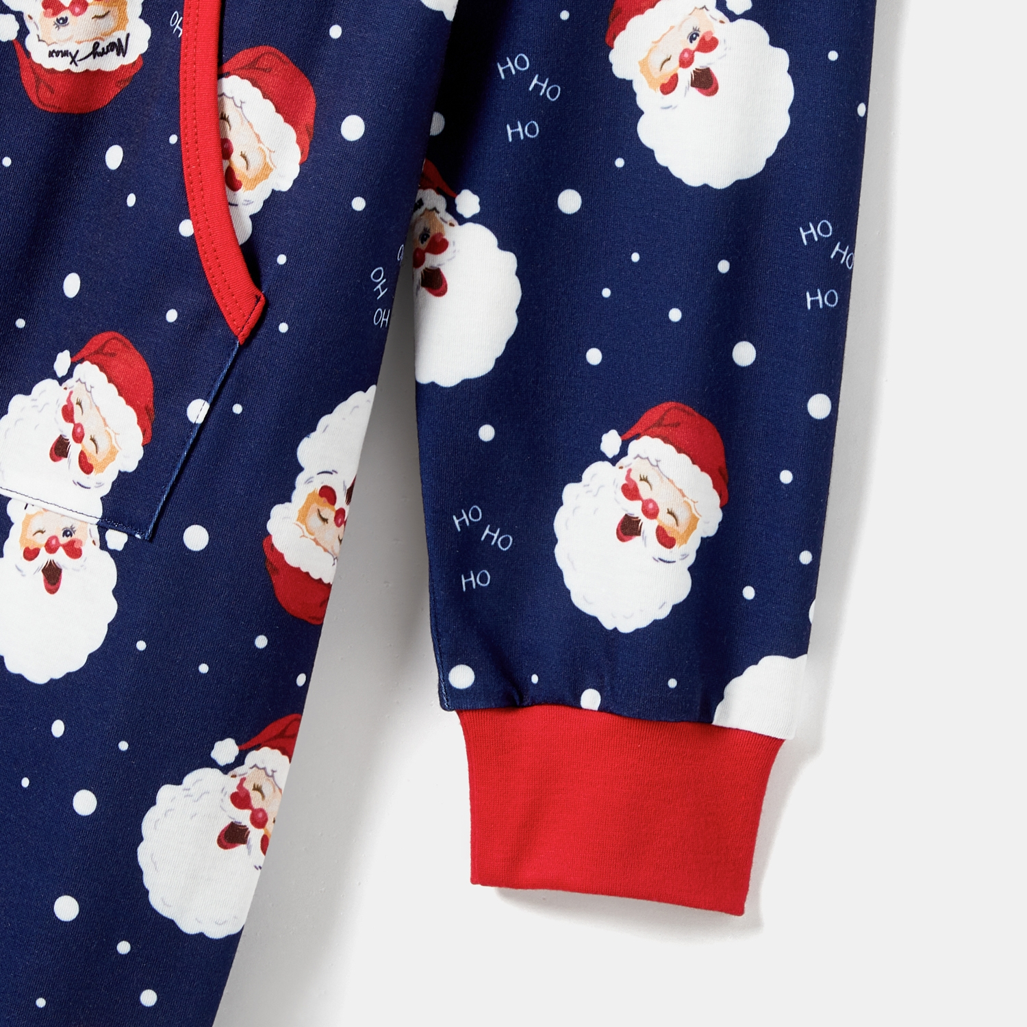 PatPat Women's Christmas One-Piece Hooded Pajamas photo 8