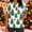 #163-White, variant on Wowcloth Women's Short Sleeve V-Neck Scrub Top with Christmas Print Pocket for Work and Daily Use