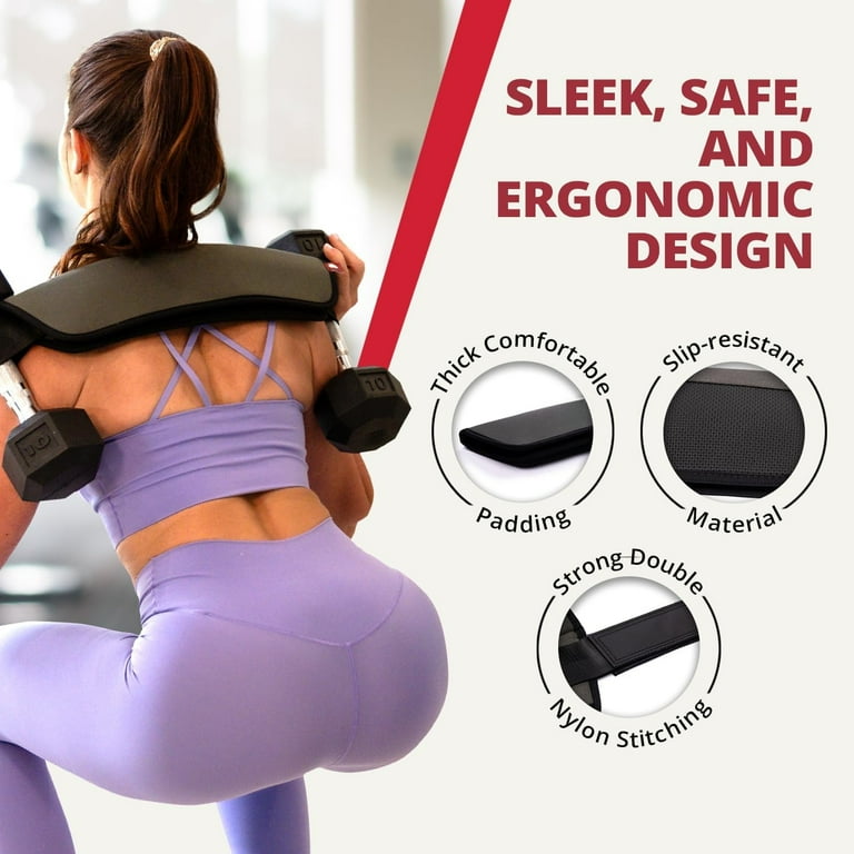 YARKHI Hip Thrust Belt – Booty Workout Belt For Glutes, Use With Dumbbells & Kettlebells, Non-Slip Padding, Holds Up To 350 Lbs