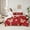Red, variant on Castle Fairy Gingerbread Man Candy Cane 7-Piece Twin Bedding Sets for Teens Women Men,Happy Christmas Snowflake Bedding Comforter Set,Pink Geometric Plaid Breathable Sheet Sets