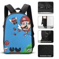 thumbnail image 3 of Pixel Plumber Adventure Game Backpack Learning Astronaut Bookbag with Space Lunch System, 3 of 5