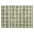 thumbnail image 2 of Addison Rugs Chantille Indoor/Outdoor Transitional Plaid Green Washable Rectangle Rug, 1'8" x 2'6", 2 of 6