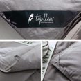 thumbnail image 7 of Topllen All Season Down Comforter Lightweight Duvet Insert, 100% Cotton Cover, Grey, King Size, 7 of 7