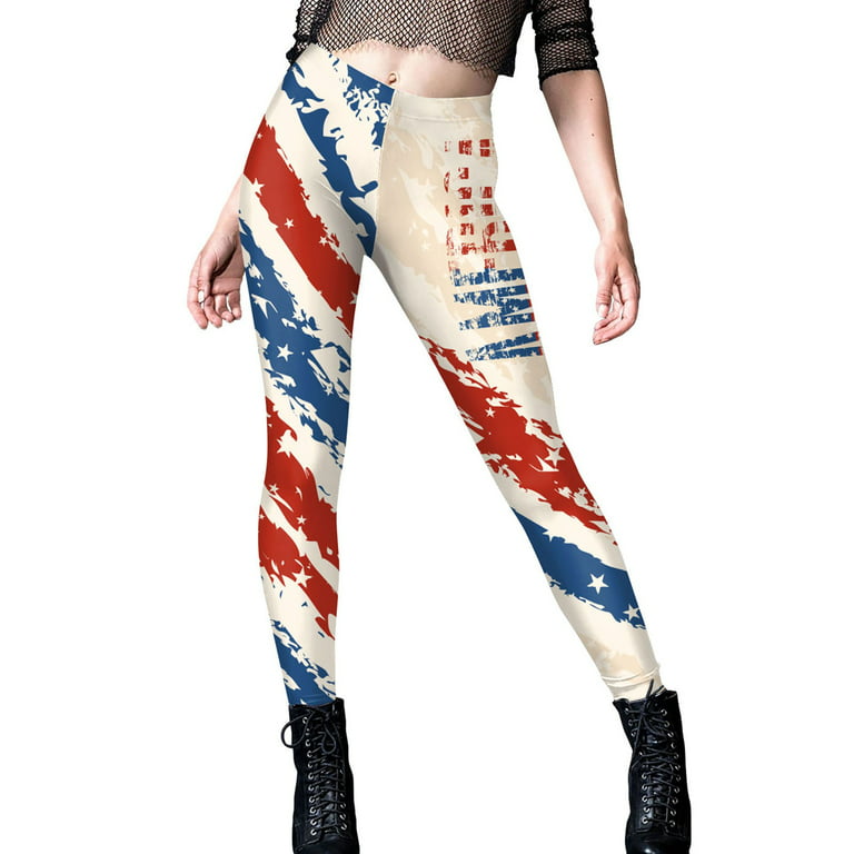 American Flag Baggy Workout Muscle Pant